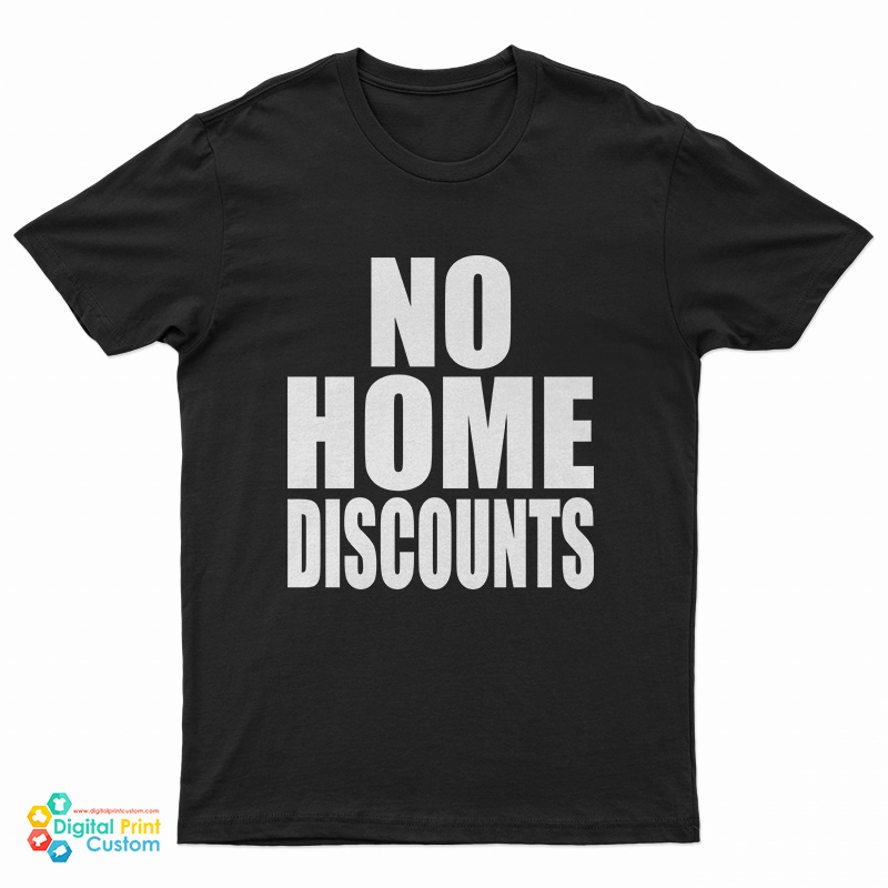 Maggie Lindemann Wearing No Home Discounts T-Shirt