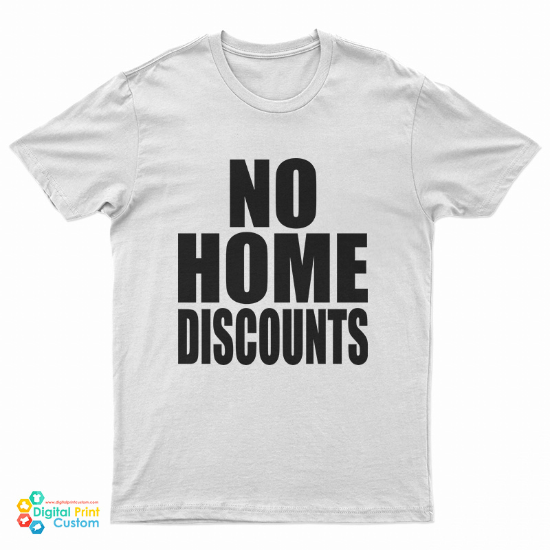 Maggie Lindemann Wearing No Home Discounts T-Shirt