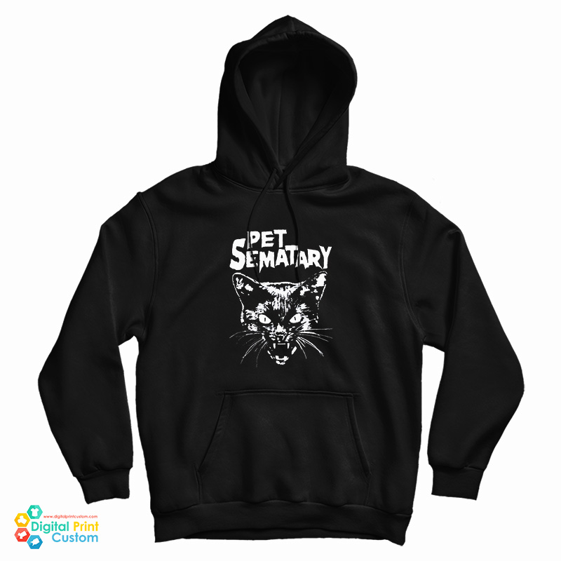 Pet Sematary Cat Face Hoodie