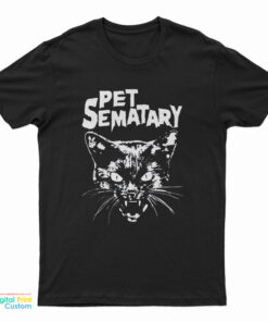 Pet Sematary Cat Face T-Shirt