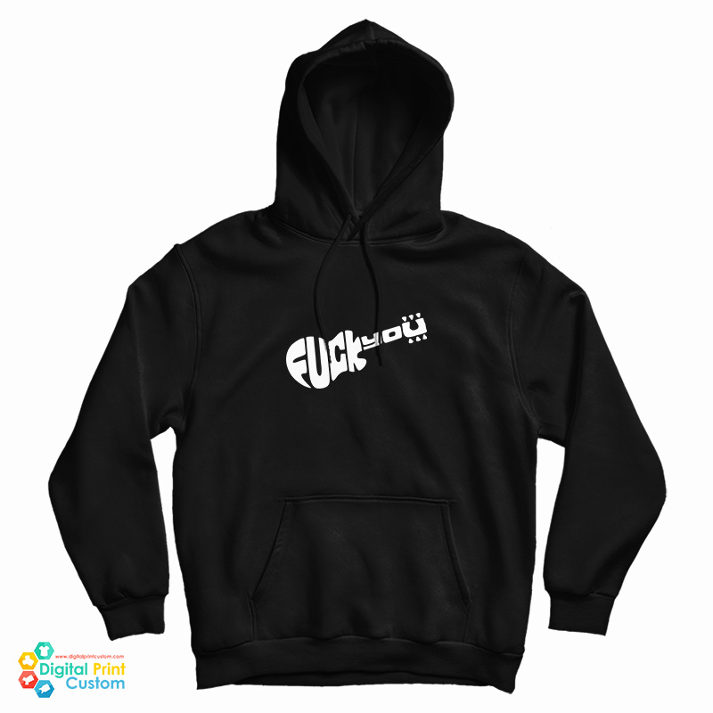 Slash Fuck You Guitar Hoodie