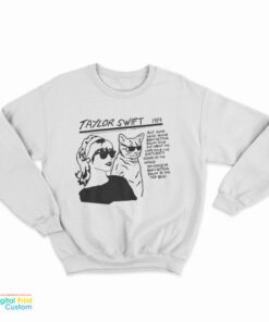 Taylor Swift Sonic Youth Parody Sweatshirt