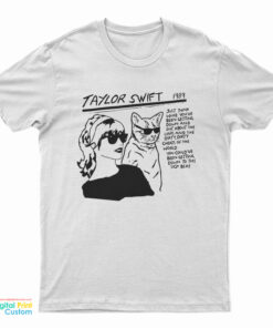 TAYLOR SWIFT / SONIC YOUTH「GOO」パロディTシャツ Taylor Swift Sonic Youth Parody T-Shirt - Digitalprintcustom.com