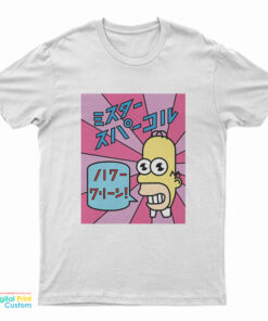 The Simpsons Homer Mr. Sparkle Kanji T-Shirt