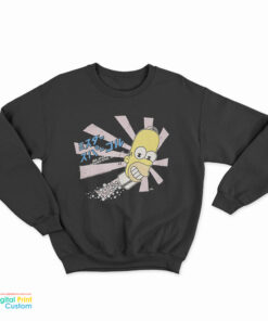The Simpsons Mr Sparkle Japanese Detergent Novelty Homer Simpson Sweatshirt
