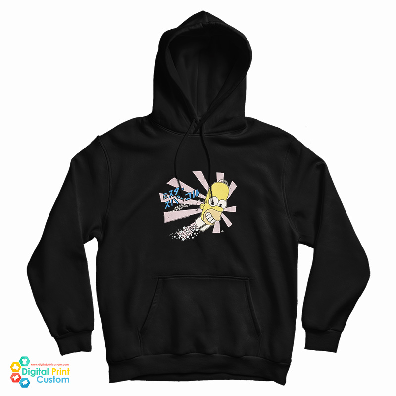 The Simpsons Mr Sparkle Japanese Detergent Novelty Homer Simpson Hoodie