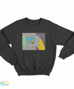 The Simpsons Old Man Yells Sweatshirt