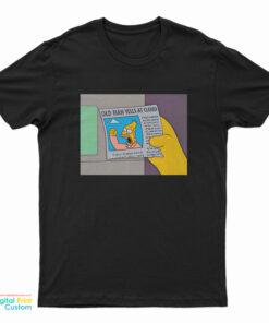 The Simpsons Old Man Yells T-Shirt