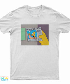 The Simpsons Old Man Yells T-Shirt