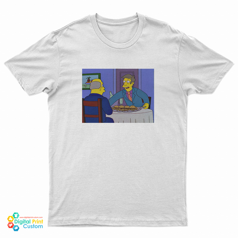 The Simpsons Principal Skinner Steamed Hams T-Shirt