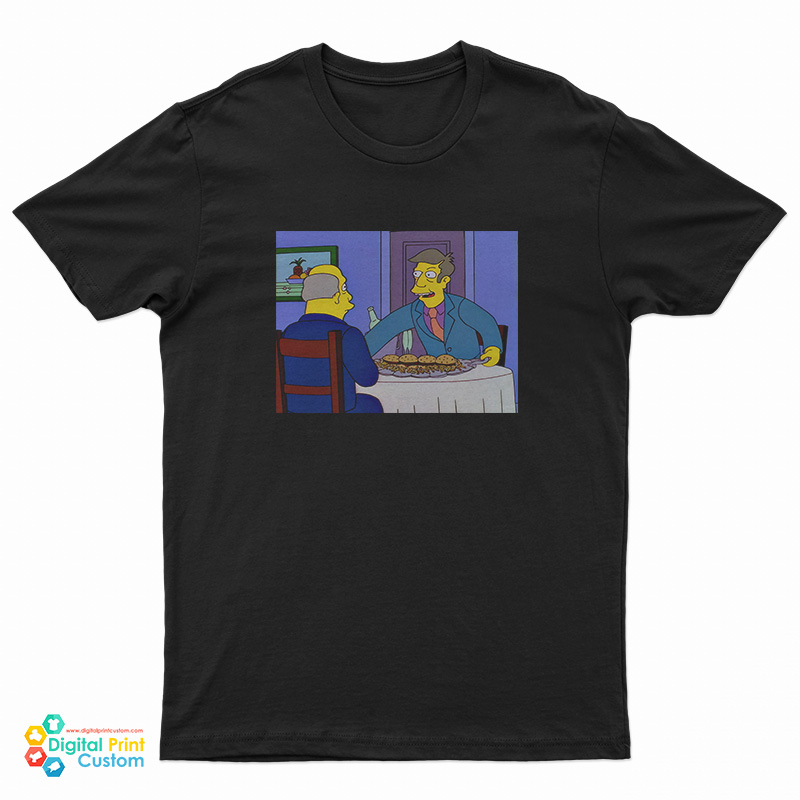 The Simpsons Principal Skinner Steamed Hams T-Shirt