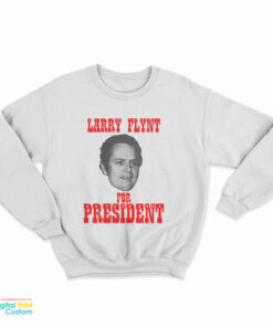 Vintage 1984 Larry Flynt For President Sweatshirt