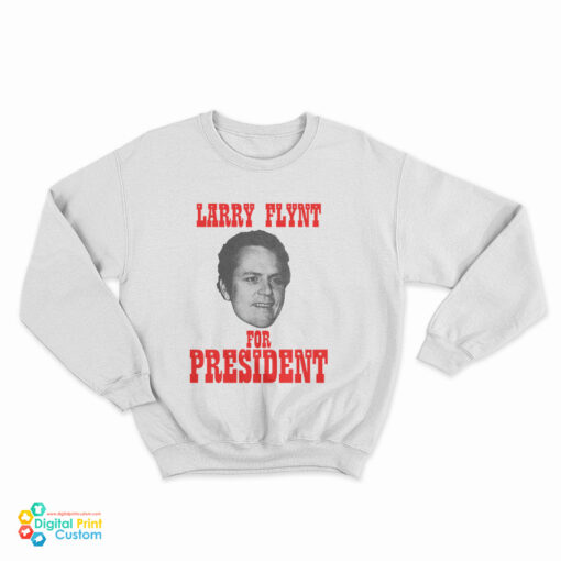 Vintage 1984 Larry Flynt For President Sweatshirt