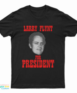 Vintage 1984 Larry Flynt For President T-Shirt