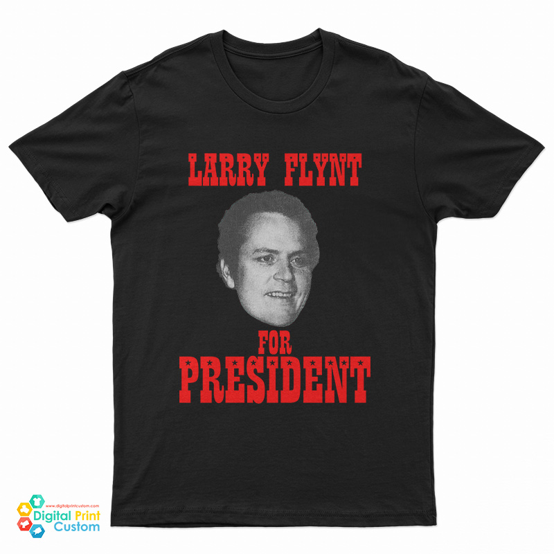 Vintage 1984 Larry Flynt For President T-Shirt