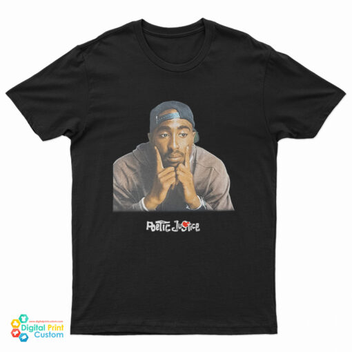 Vintage Poetic Justice Tupac Shakur T-Shirt
