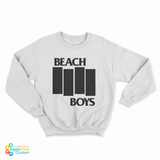 Black Flag Beach Boys Mashup Sweatshirt