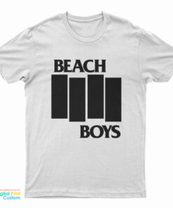 Black Flag Beach Boys Mashup T-Shirt