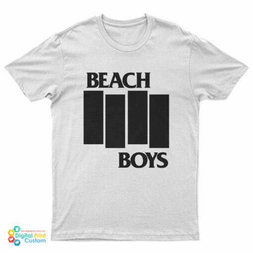 Black Flag Beach Boys Mashup T-Shirt