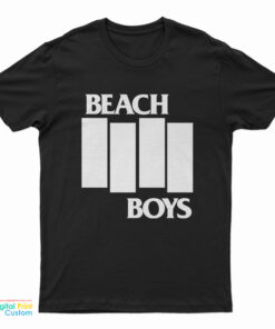 Black Flag Beach Boys Mashup T-Shirt