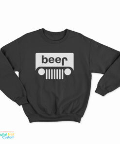 Jeep Beer Logo Parody Sweatshirt