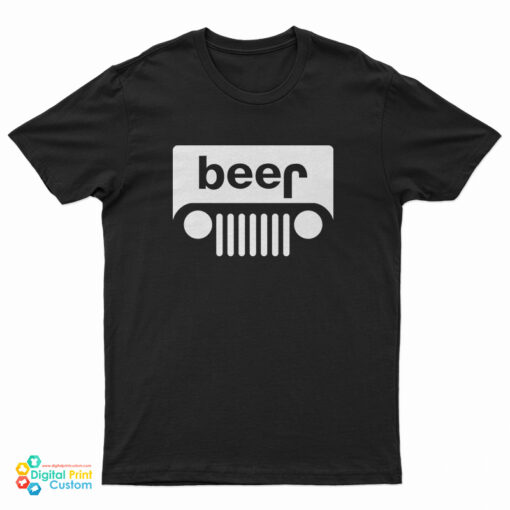 Jeep Beer Logo Parody T-Shirt