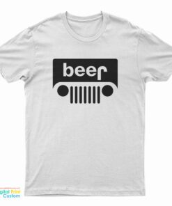 Jeep Beer Logo Parody T-Shirt