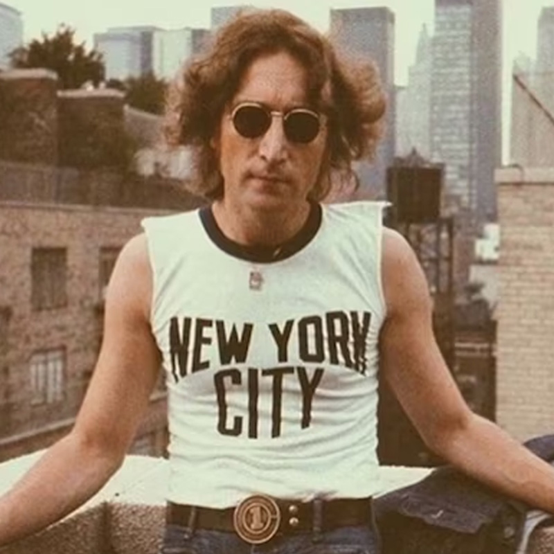 New york city t shirt john lennon shop