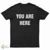 John Lennon You Are Here T-Shirt