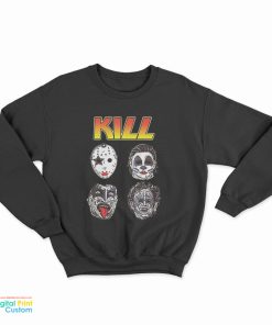 Kill Halloween Kiss Band Logo Parody Sweatshirt