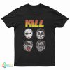 Kill Halloween Kiss Band Logo Parody T-Shirt