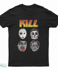 Kill Halloween Kiss Band Logo Parody T-Shirt