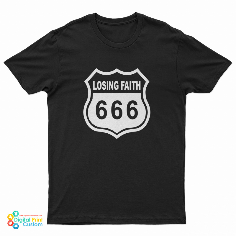 Losing Faith 666 - Nikki Sixx Motley Crue T-Shirt