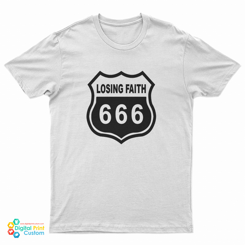 Losing Faith 666 - Nikki Sixx Motley Crue T-Shirt