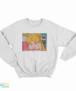 Sailor Moon Boys Are The Enemy Sweatshirt
