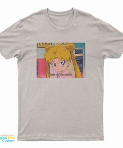 Sailor Moon Boys Are The Enemy T-Shirt