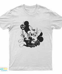 Seditionaries Mickey And Minnie Mouse T-Shirt