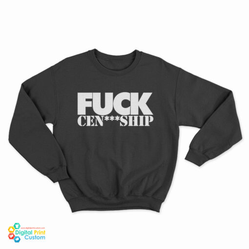 Slash - Fuck Censorship Sweatshirt