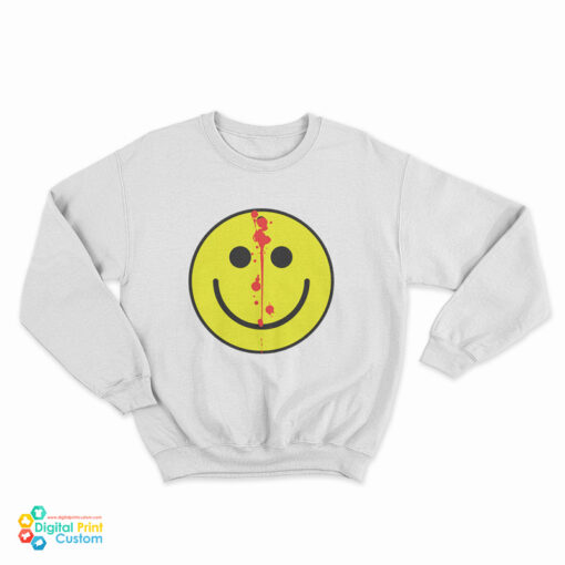 Slash Smiley Face Sweatshirt