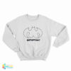 Vintage 80s Bat Woman Boobs Logo Parody Sweatshirt