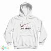 Vintage Just Did It Do It Logo Parody Sperm Hoodie