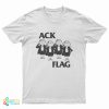 Ack Flag Black Flag Cathy Mash Up Parody T-Shirt