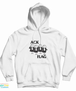 Ack Flag Black Flag Cathy Mash Up Parody Hoodie