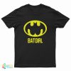 Batgirl Batman Boob Logo T-Shirt