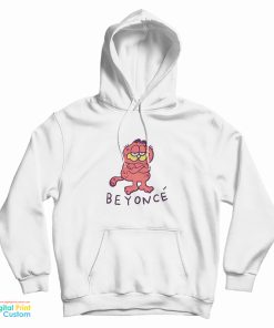 Beyoncé Garfield Cartoon Parody Hoodie