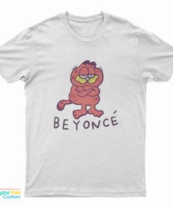 Beyoncé Garfield Cartoon Parody T-Shirt