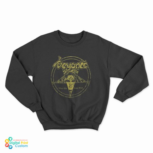Beyoncé Venom Black Metal Sweatshirt
