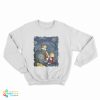 Calvin And Hobbes Van Gogh Starry Night Sweatshirt