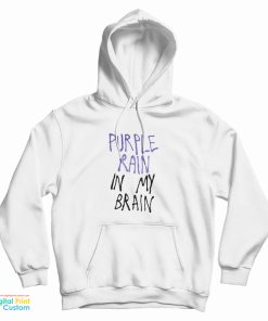 Lady Gaga Purple Rain In My Brain Hoodie