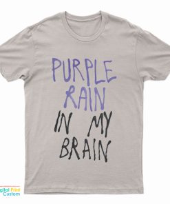 Lady Gaga Purple Rain In My Brain T-Shirt